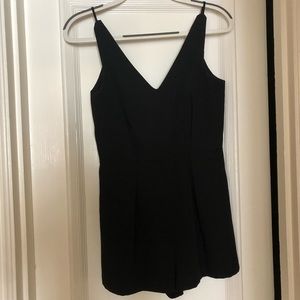 Topshop black romper